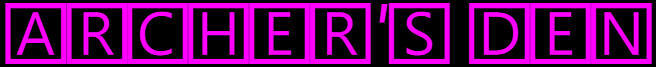 Archer's Den